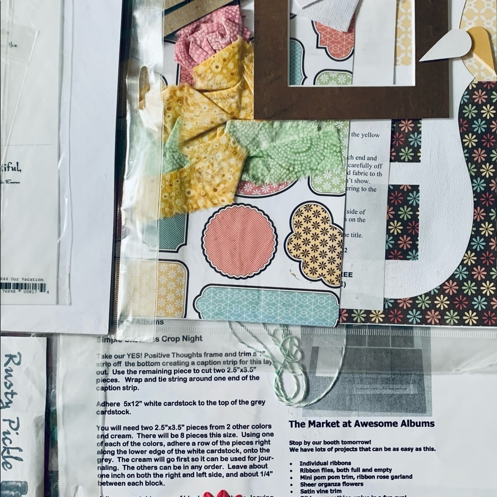 Scrapbooking bundle - Picture 7 of 12